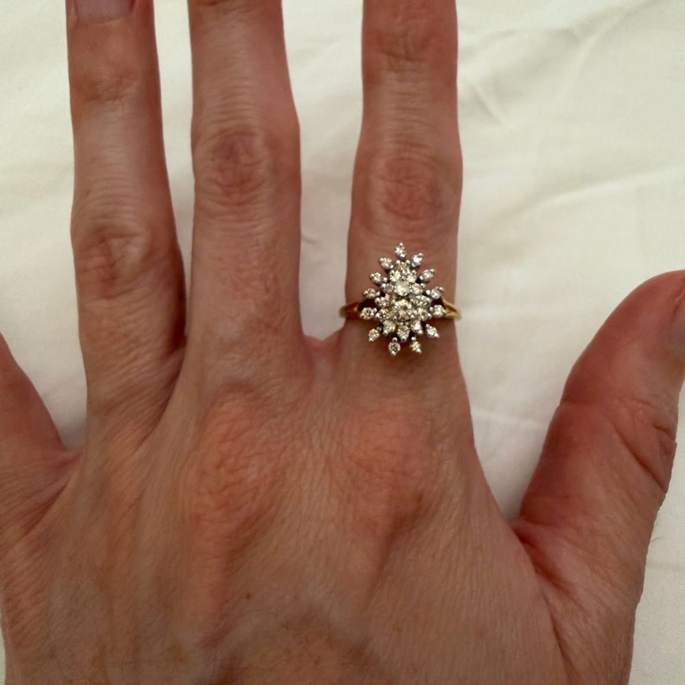 Antique diamond ring